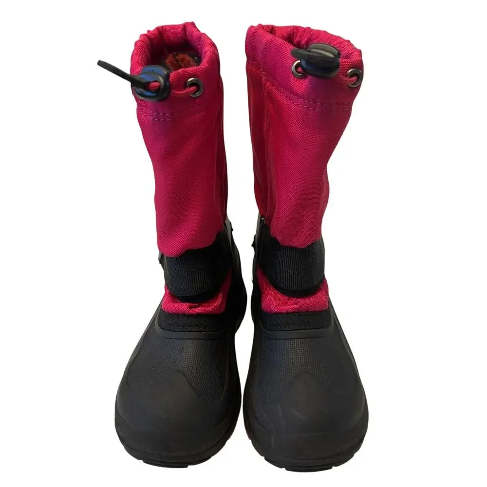 Kamik Youth Girls Waterbug Winter Boot Pink/Black Sz 13 Winter Insulated